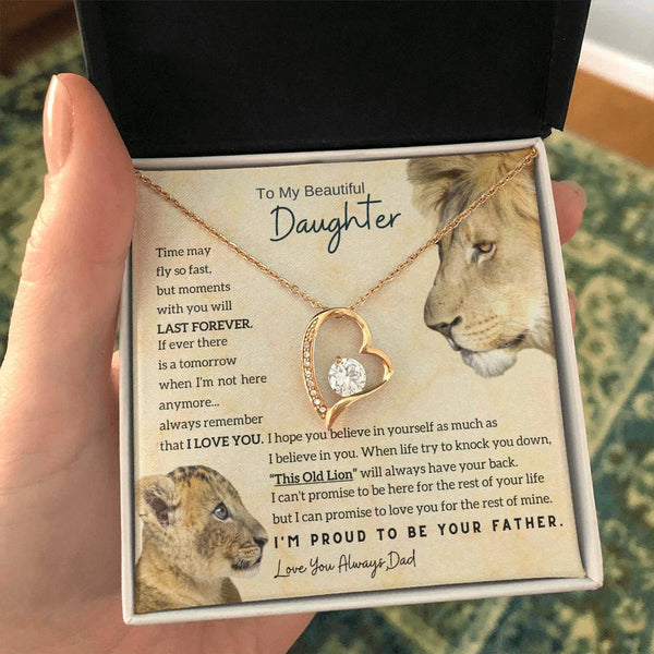 [Only a few left] To My Beautiful Daughter - Moments With You Will Last Forever