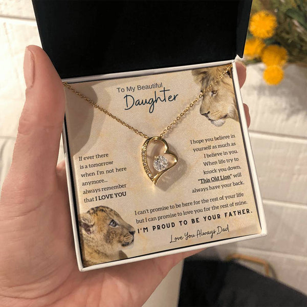 To My Beautiful Daughter - This Old Lion will always have your back [Only a few left]
