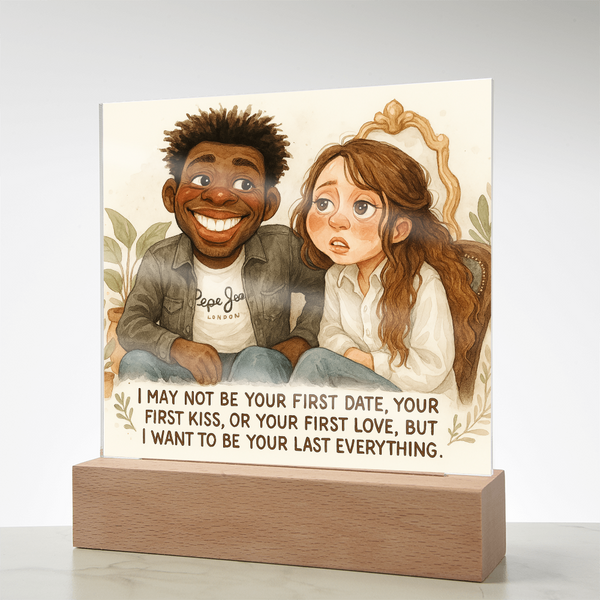 "With You Forever" - Personalized Printed Acrylic