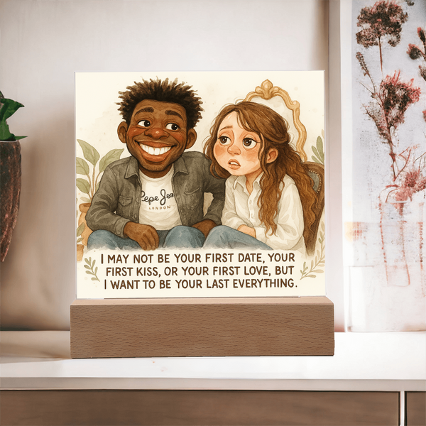 "With You Forever" - Personalized Printed Acrylic