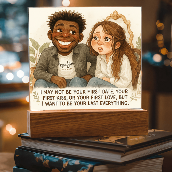 "With You Forever" - Personalized Printed Acrylic