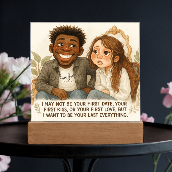 "With You Forever" - Personalized Printed Acrylic