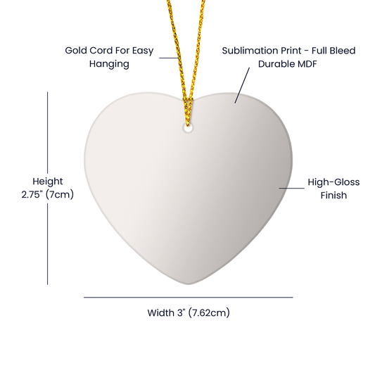 Drive Safe | Car Ornament (Picture Upload)