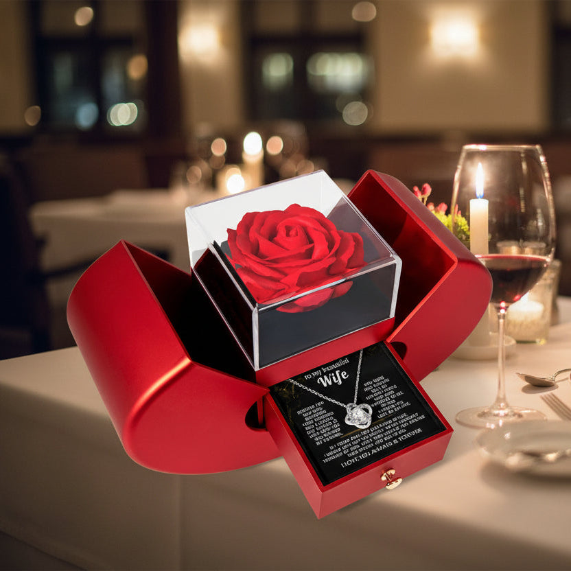 To Wife - Love Husband - [Rose Box]