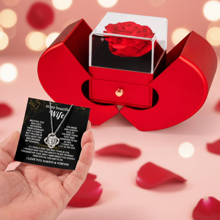 To Wife - Love Husband - [Rose Box]