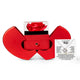 TO MY BEAUTIFUL WIFE -  I just want to be your last everything - Love Knot - Red Heart Rose Box