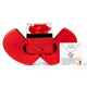To My Beautiful Daughter, I'm proud to be your Father - Love Knot  - Red Heart Rose Box