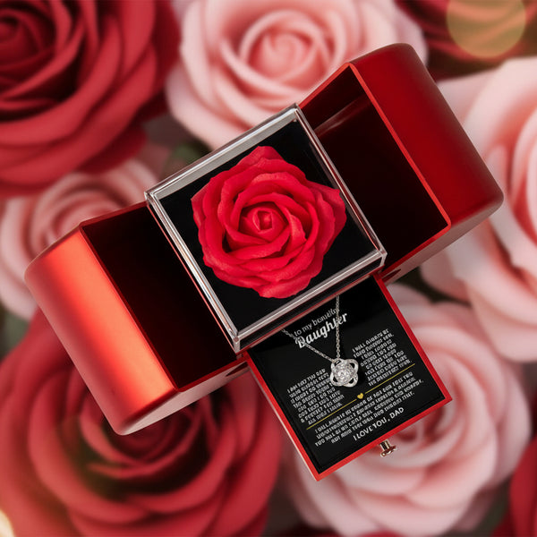 To Daughter - Love Dad - [Rose Box]