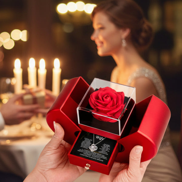To Wife - Love Husband - [Rose Box]