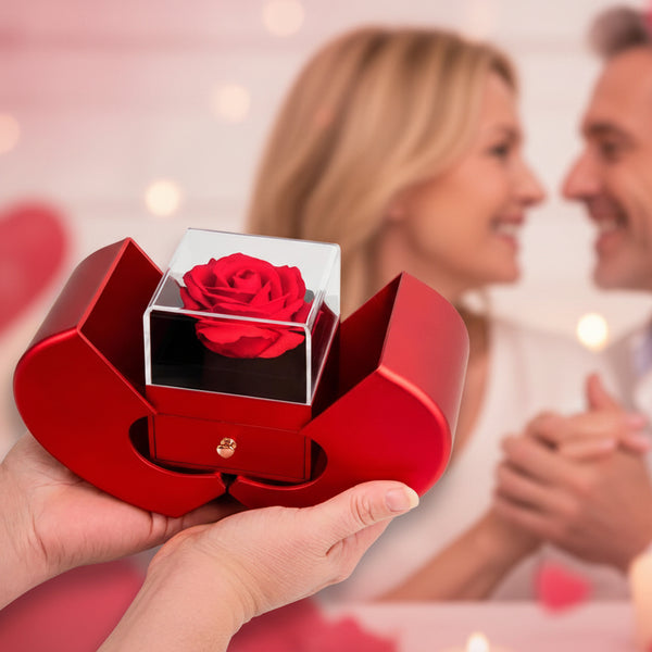 To Wife - Love Husband - [Rose Box]