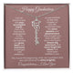 Happy Graduation, I am so proud of you  - Graduation Cap Name Necklace
