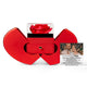 To My Beautiful Wife - In you I found the love of my life - Heart Rose Box - Personalized
