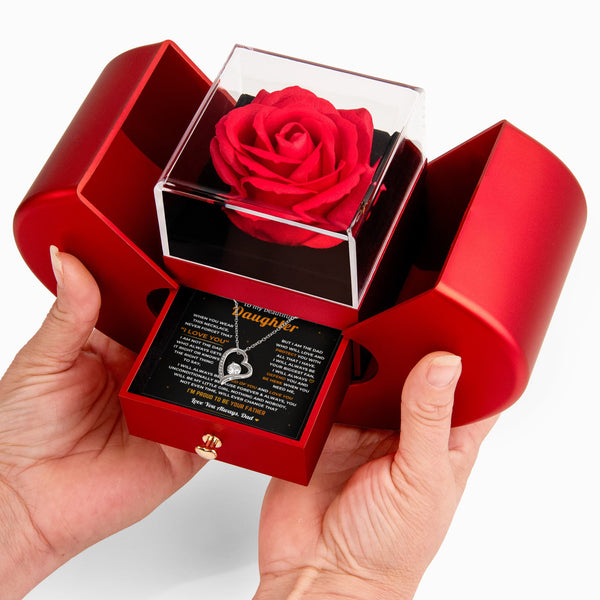 To My Daughter - Dad Will Always Be Here - Rose Box Forever Love