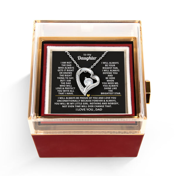 To My Beautiful Daughter - I will always be your biggest fan [ Rotating Rose Box ]