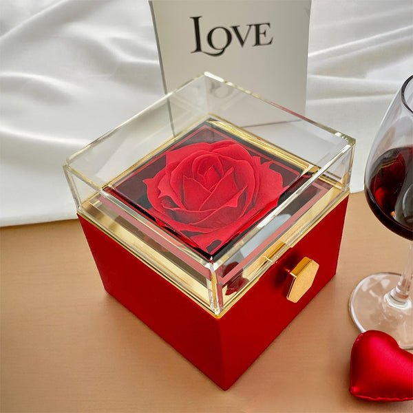 To My Wife - You were and always will be the best thing that ever happened to me [ Rotating Rose Box ]