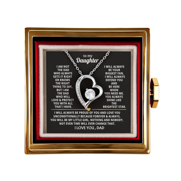 To My Beautiful Daughter - I will always be your biggest fan [ Rotating Rose Box ]
