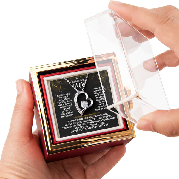 To My Beautiful Wife - I found the love of my life [ Rotating Rose Box ]