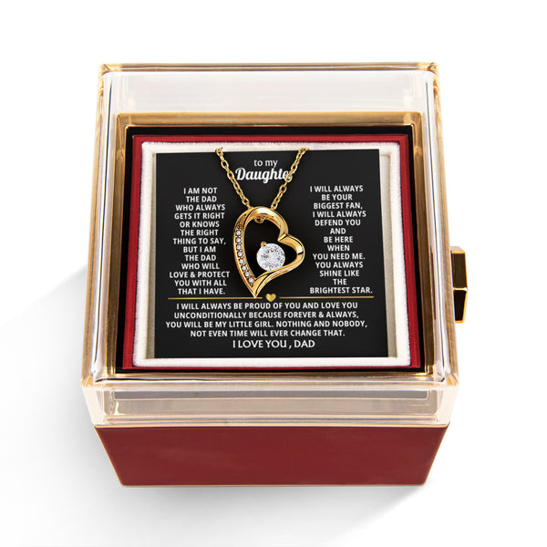 To My Beautiful Daughter - I will always be your biggest fan [ Rotating Rose Box ]