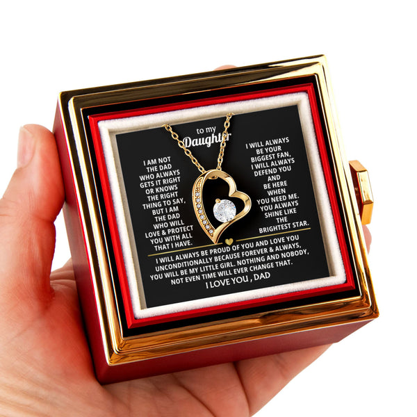 To My Beautiful Daughter - I will always be your biggest fan [ Rotating Rose Box ]