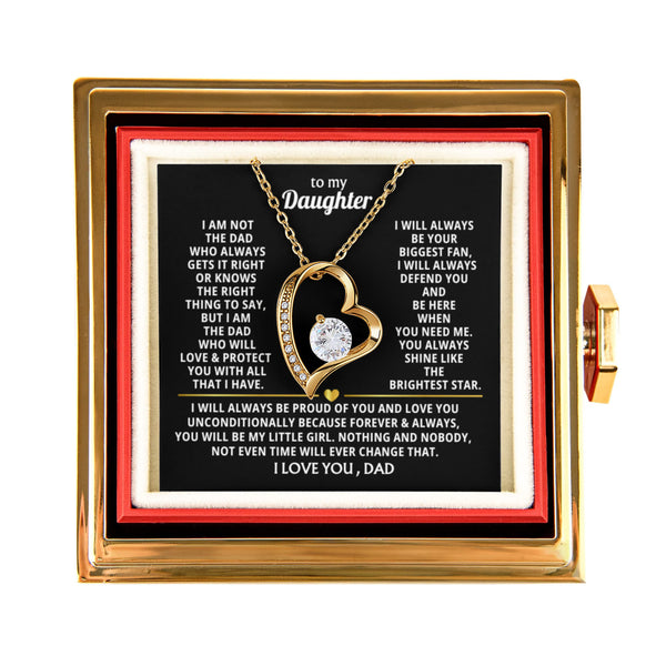 To My Beautiful Daughter - I will always be your biggest fan [ Rotating Rose Box ]