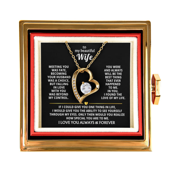 To My Wife - You were and always will be the best thing that ever happened to me [ Rotating Rose Box ]