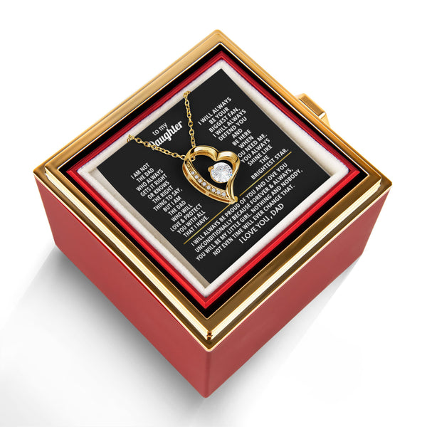 To My Beautiful Daughter - I will always be your biggest fan [ Rotating Rose Box ]
