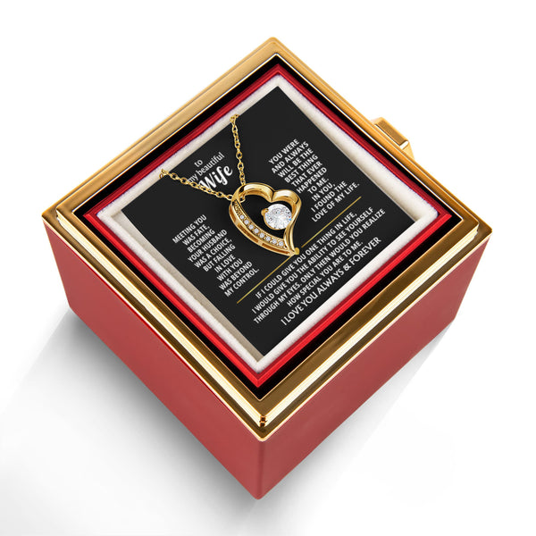 To My Wife - You were and always will be the best thing that ever happened to me [ Rotating Rose Box ]