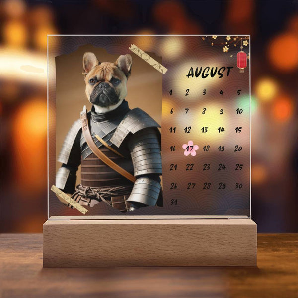 Custom Pet Warrior - Acrylic Plaque