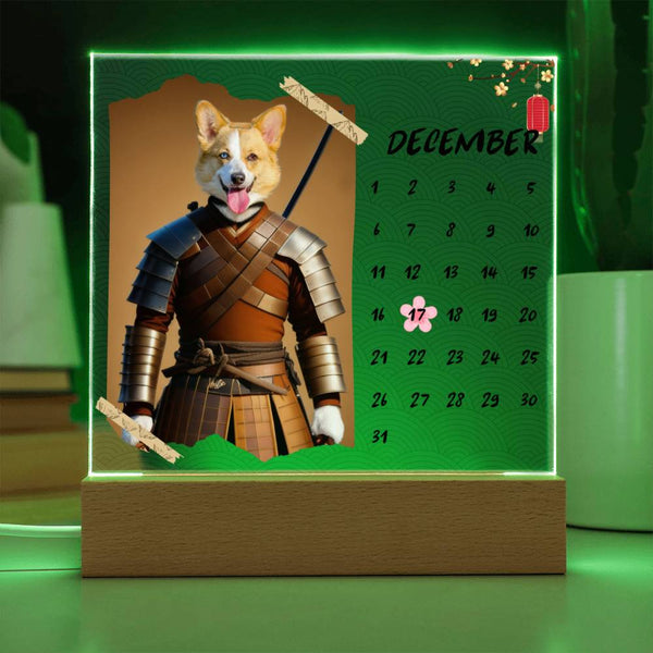 Custom Pet Warrior - Acrylic Plaque