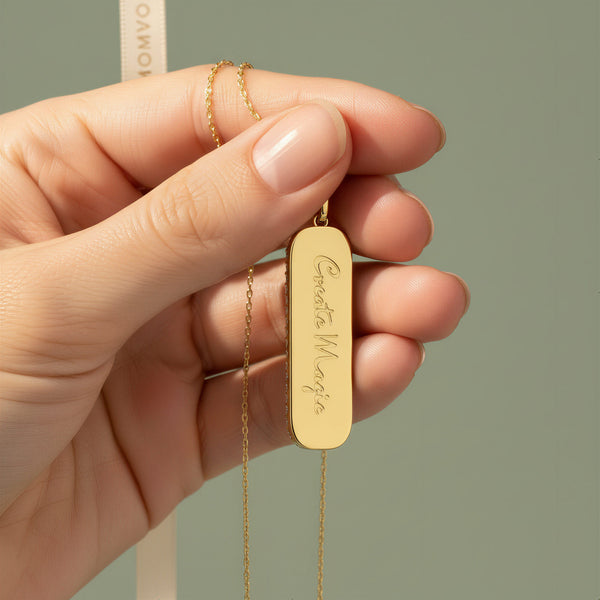 Elements Pendant Necklace | 18K Gold Plated