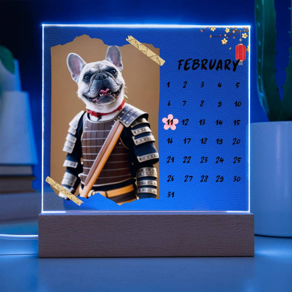 Custom Pet Warrior - Acrylic Plaque