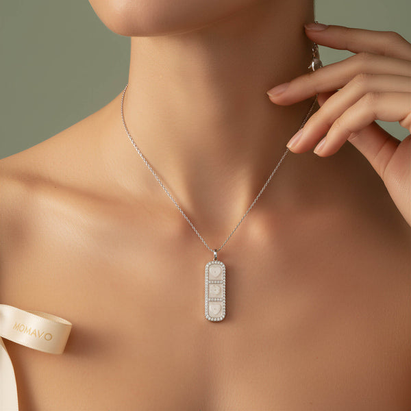 Personalized Elements Necklace | Silver