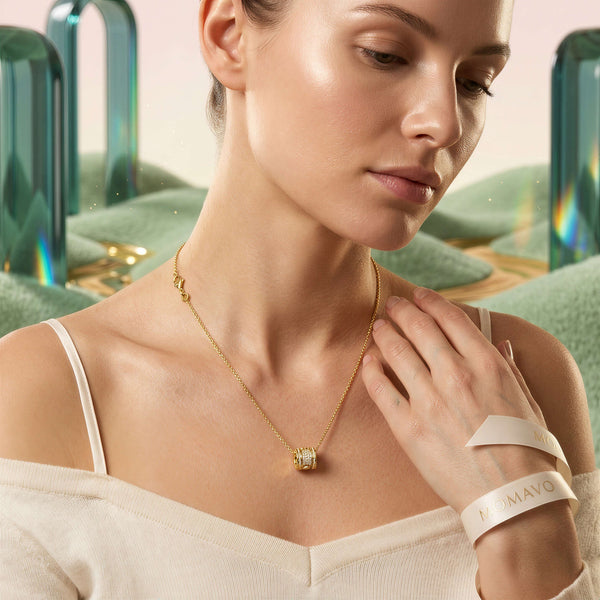 Lucky Turn Pendant Necklace | 18K Gold Plated