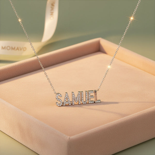 Signature Name Necklace | Silver