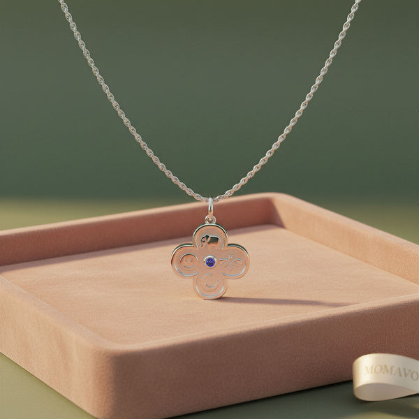 Elements Pendant Necklace | Silver