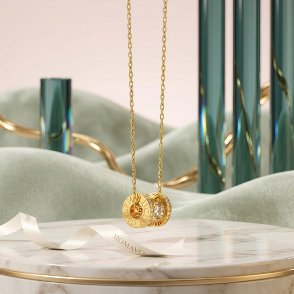 Lucky Turn Necklace | 18K Gold Plated