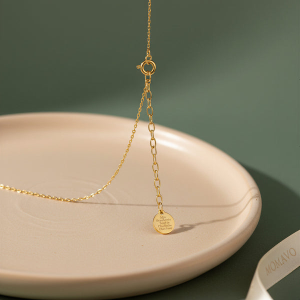 Luxe Name Necklace | 18K Gold Plated