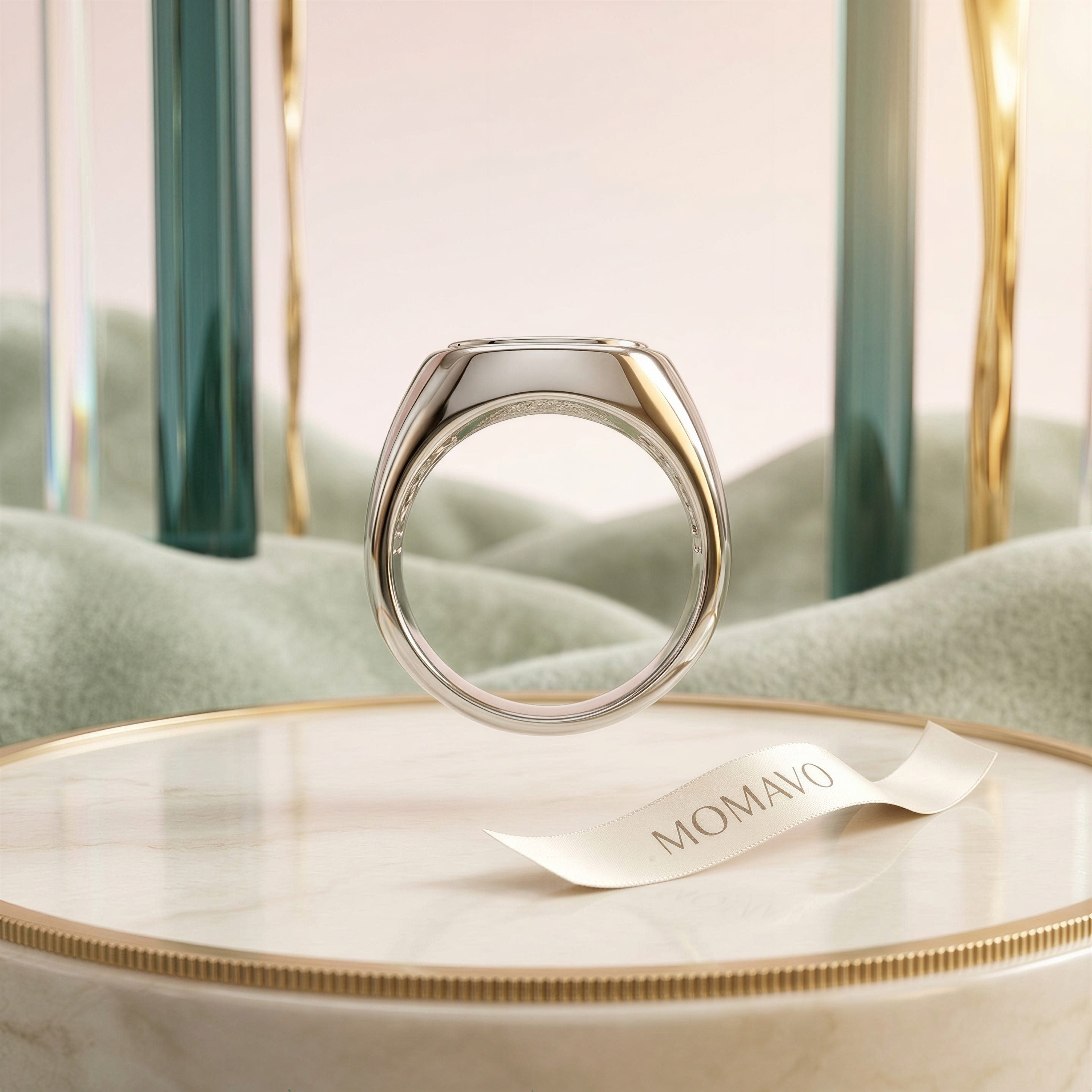 Coin Ring | 18K Gold Plated | Momavo – Momavo Jewelry
