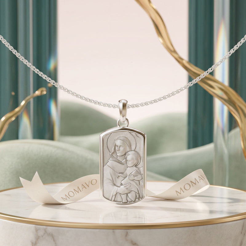 Sancta Icon Necklace | 18K Gold Plated