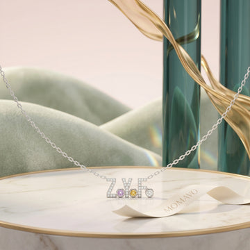 Coordinates Birthstone Jewelry | 18K Gold Plated