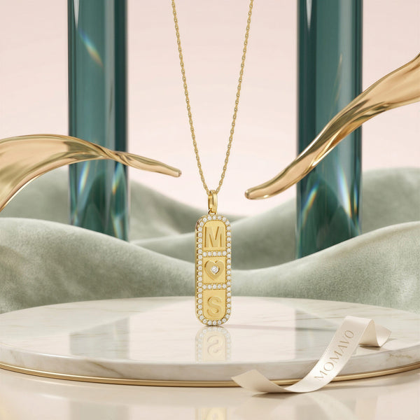 Elements Pendant Necklace | 18K Gold Plated