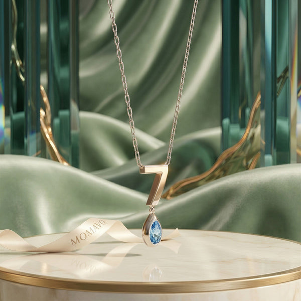 Aquamarine Set Jewelry | 18K Gold Plated