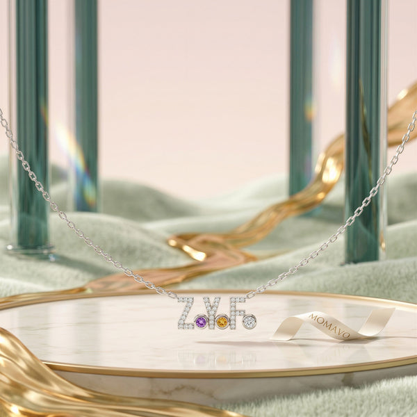 Coordinates Birthstone Jewelry | 18K Gold Plated