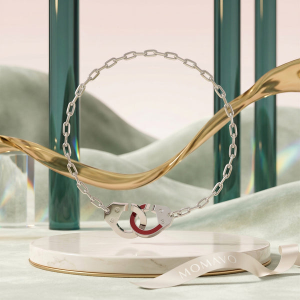 Pavé Loop Bracelet | 18K Gold Plated