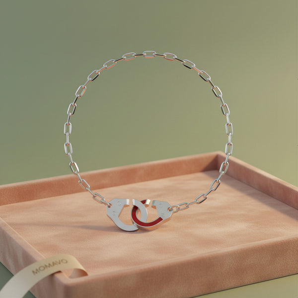 Pavé Loop Bracelet | 18K Gold Plated