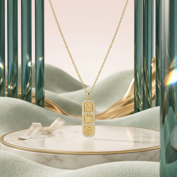 Elements Pendant Necklace | 18K Gold Plated