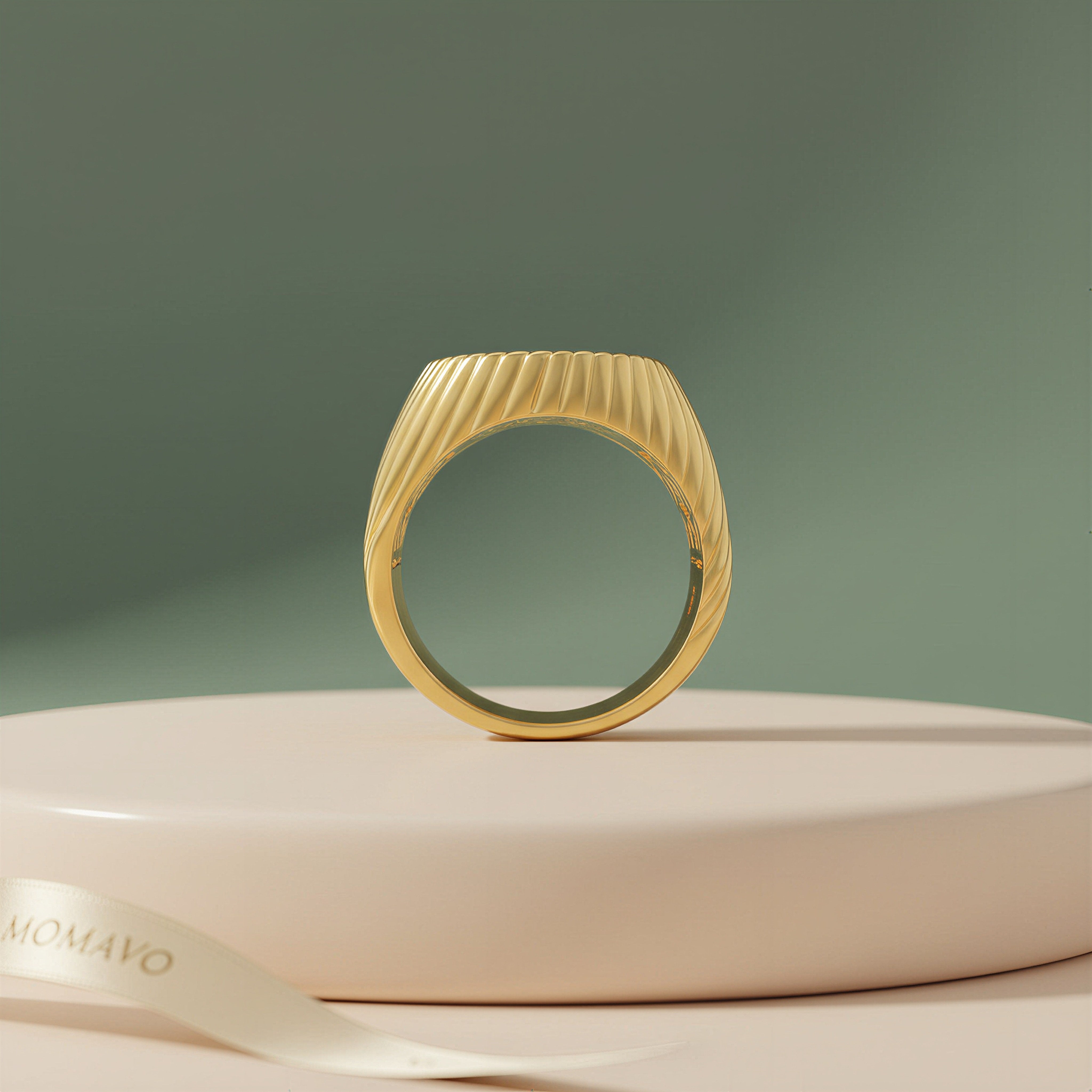 Coin Ring | 18K Gold Plated | Momavo – Momavo Jewelry