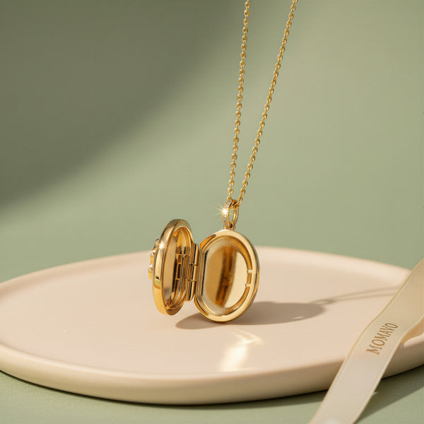 Papilio Whisper Locket | 18K Gold Plated