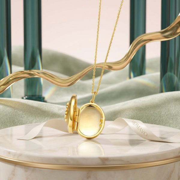 Papilio Whisper Locket | 18K Gold Plated