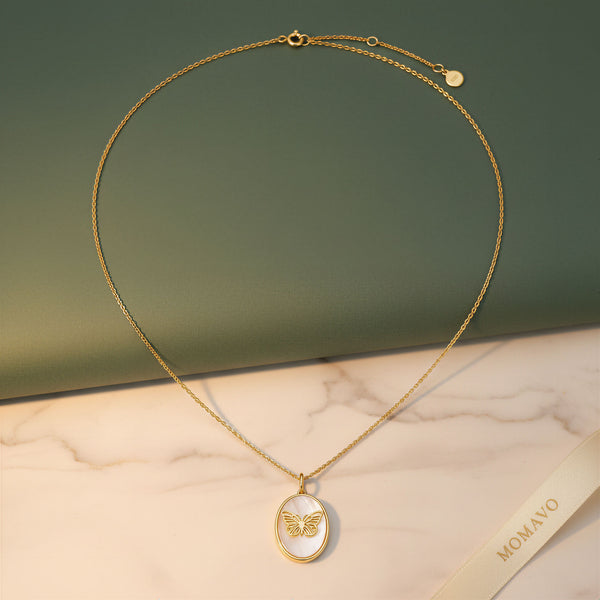 Papilio Whisper Locket | 18K Gold Plated